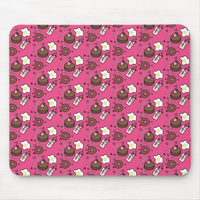 Custom Mouse 3D Sprinkle Frosted Breakfast Pad (Front)