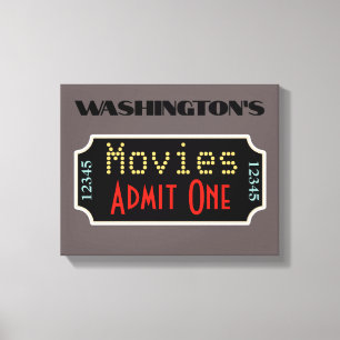 Custom Movie Theatre Cinema Art Sign