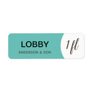 Custom Moving Labels - Lobby