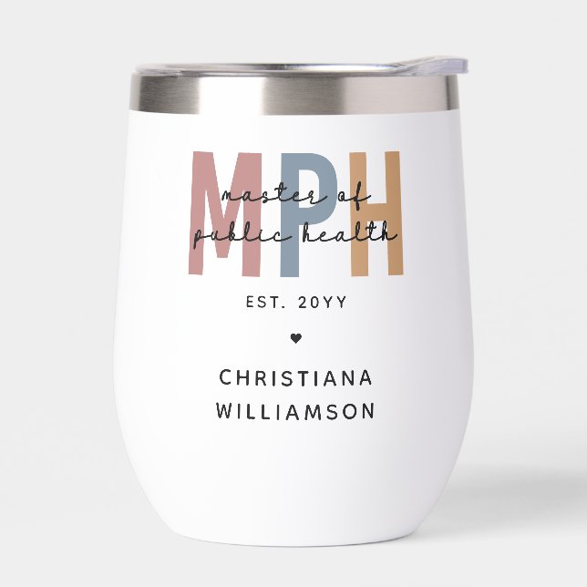 Custom MPH Master of Public Health Graduation (Left)