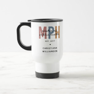 Custom MPH Master of Public Health Graduation Travel Mug