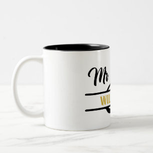 Custom Mr. & Mrs. Mug with Personalised Names