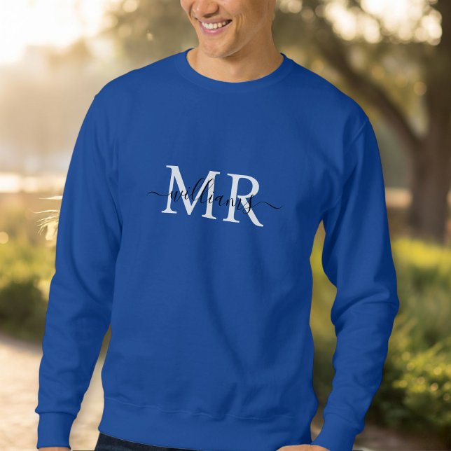 Custom Mr & Mrs Sweatshirt, Wedding Anniversary  Sweatshirt (Creator Uploaded)