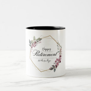 Custom Mug Designs for Retirement gift