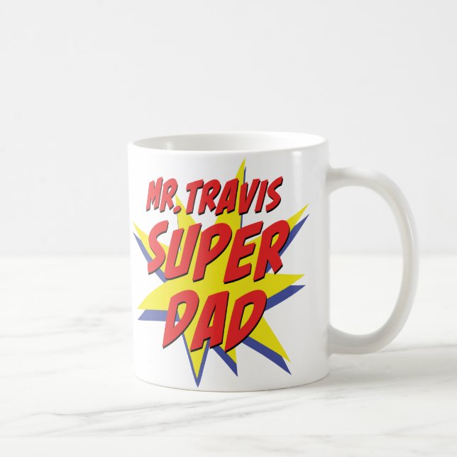 Custom Mug for dad, personalized cup, custom name  (Right)