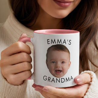 Custom Mug, Mug From Photo, Baby Face Mug