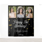 Custom Multi Photo Party Wall Backdrop Birthday