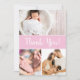  Custom Multiple Photos Baby Girl Shower Pink