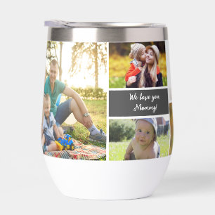 Custom Multiple Photos We love you Mummy Gift