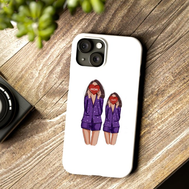 custom, mum, daughter, mothers day, gift, Case-Mate iPhone case (Creator Uploaded)