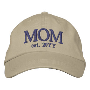 Custom Mum Established New Mum Gift Embroidered Hat