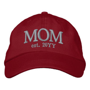 Custom Mum Established New Mum Gift Embroidered Hat