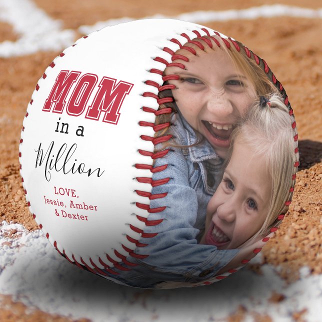 Custom Mum in a Million Photo Baseball (Creator Uploaded)