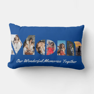 Custom Mum Photo Throw Pillow