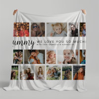 Custom Mummy 18 Photo Collage