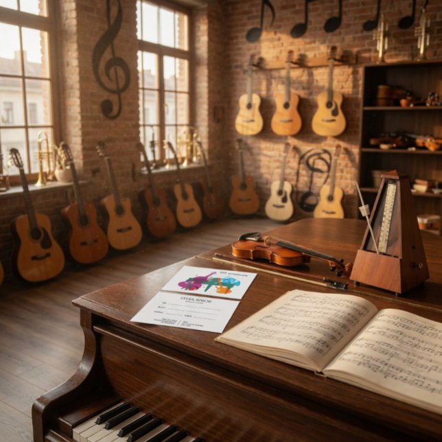 Custom Music Lessons Gift Certificate (Creator Uploaded)