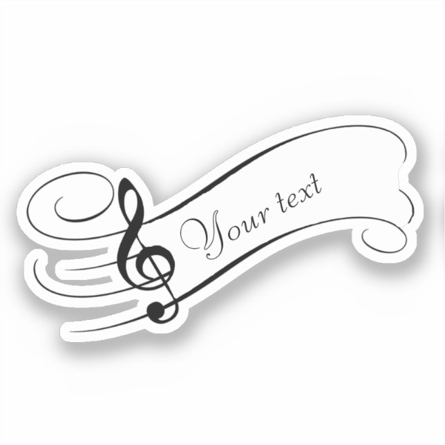 Custom music staff (Front)