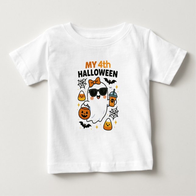 Custom My Halloween Toddler T-Shirt (Front)