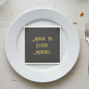 Custom Mystic Gold Bachelorette  Napkin