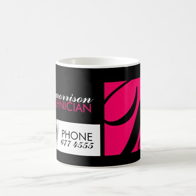 Custom Nail Technician Mug (Center)