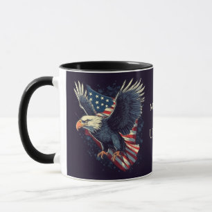 Custom Name American Eagle Mug