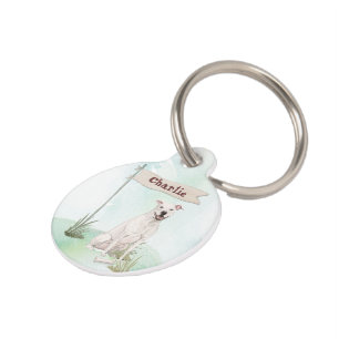 Custom Name American Staffordshire Terrier Pet Dog Tag