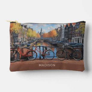 Custom Name Amsterdam Accessory Pouch