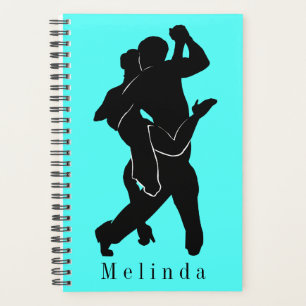 Custom Name and Colours Planner with Tango Dancers