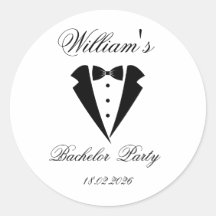 Custom Name And Date Bachelor party
