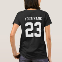 Custom Name and Number Jersey Sports