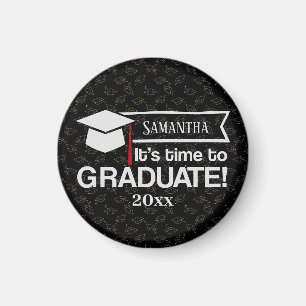 Custom Name and Year Graduation Gift Magnet