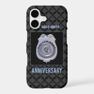 Custom Name, Anniversary with Police Department