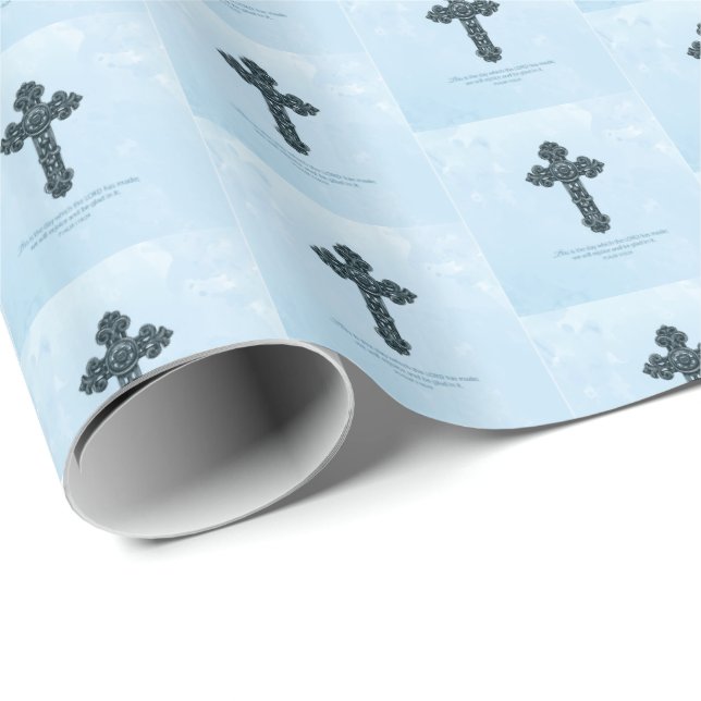 Custom Name & Anniversary Year Ordination, Priest Wrapping Paper (Roll Corner)