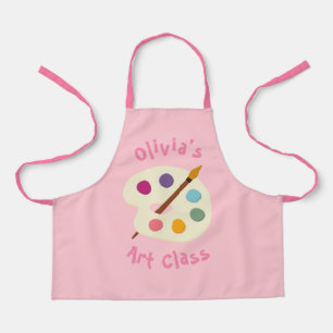 custom NAME Art class school Artist Apron