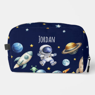 Custom Name Astronaut Space Back to School Dopp Kit
