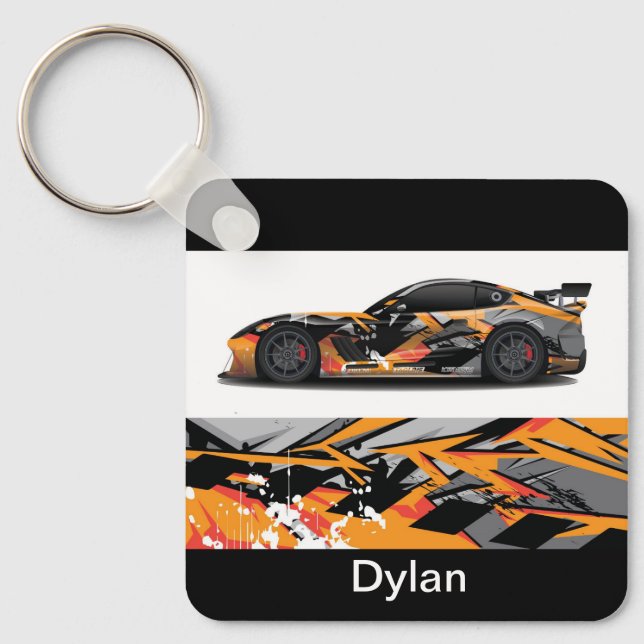 Custom Name Auto Keychain (Front)