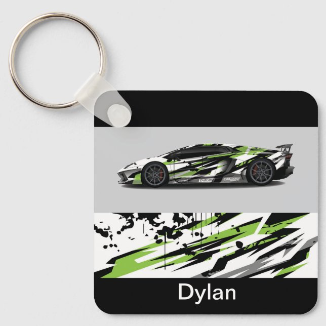 Custom Name Auto Keychain (Front)