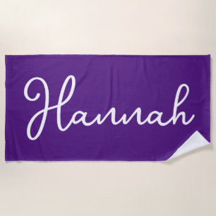 Custom Name Bach Trip Personalised Bachelorette Beach Towel