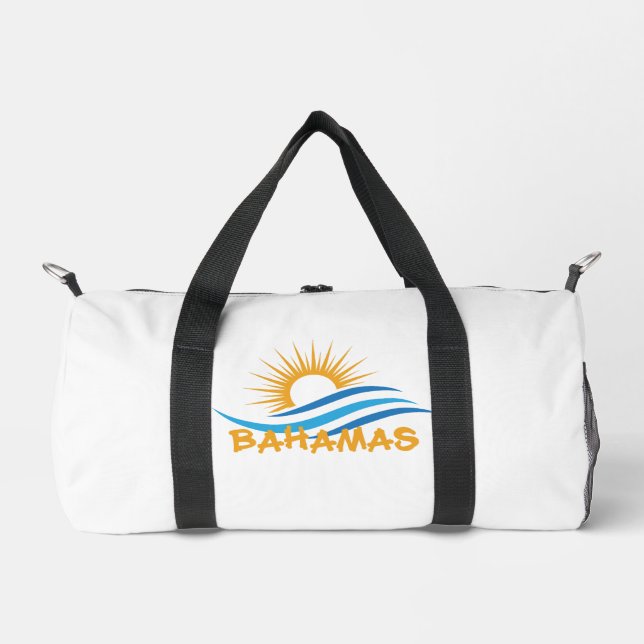 Custom Name Bahamas Duffle Bag (Front)