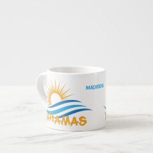 Custom Name Bahamas Espresso Cup