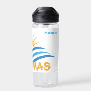 Custom Name Bahamas Water Bottle