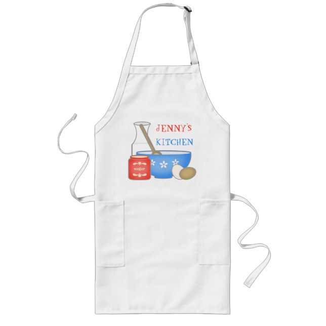Custom Name Baker / Cook  Apron (Front)
