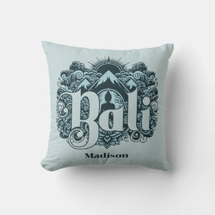 Custom Name Bali Cushion