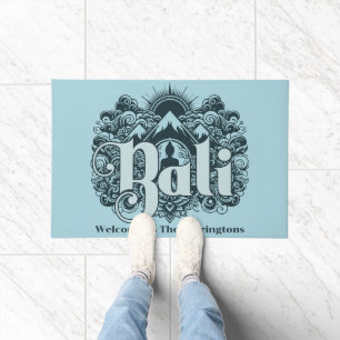 Custom Name Bali Doormat