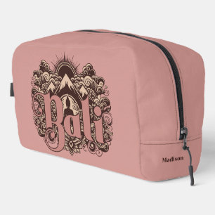Custom Name Bali Dopp Kit
