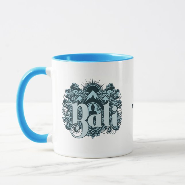Custom Name Bali Mug (Left)