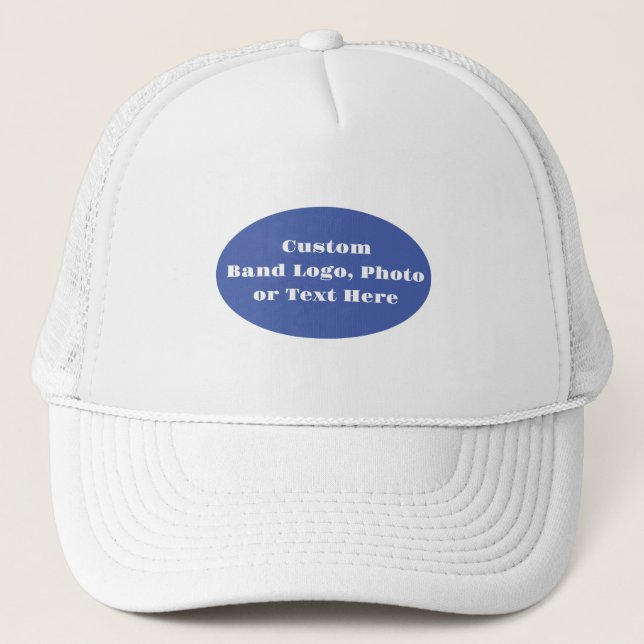 Custom Name Band Merchandise: Personalised Trucker Hat (Front)