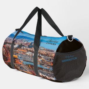 Custom Name Barcelona Duffle Bag