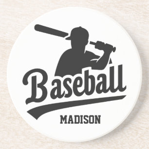 Custom Name Baseball Coaster