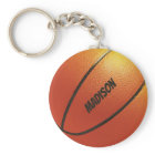 Custom name Basketball key chain